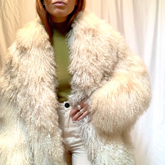 sheep fur jacket